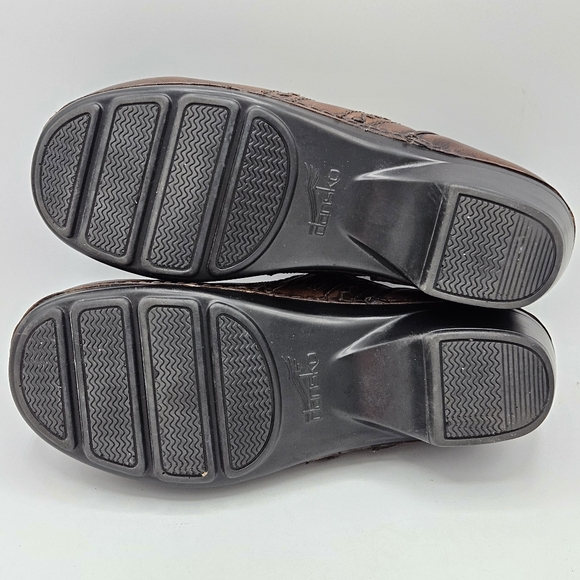 Dansko Sienna antique brown a 2" heel size 37 US 6.5/7 - Picture 10 of 16